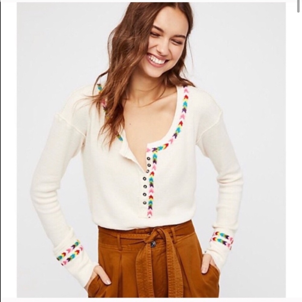 Free People Rainbow Thermal